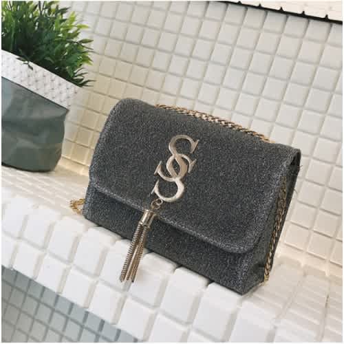 Ladies Shoulder Bag - Silver