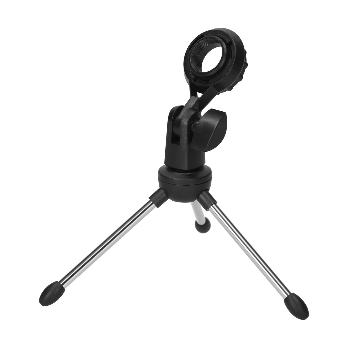Foldable Desktop Microphone Tripod Stand 5/8 Inch Threaded