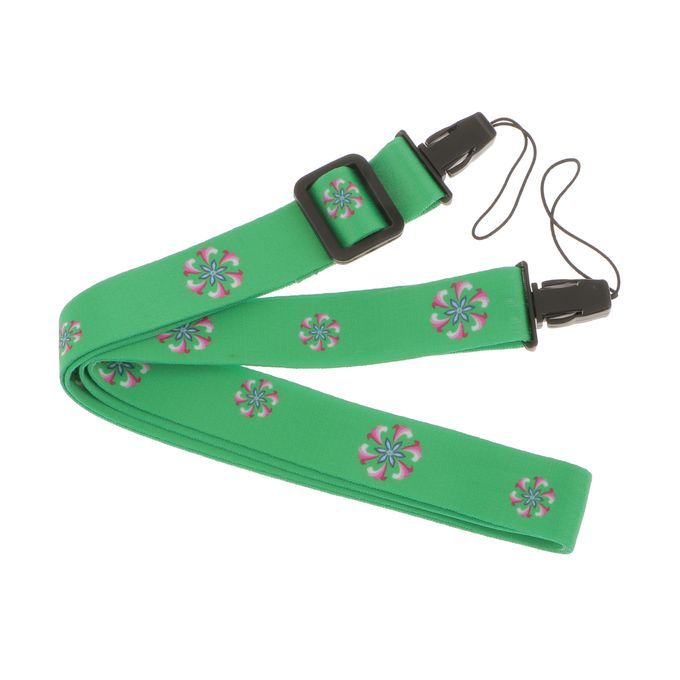 Vintage Strap Single Shoulder Neck Belt For Fuji Insdax Polaroid Green