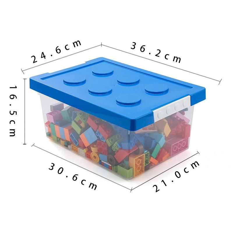 Folding Plastic Storage Box Stackable Plastic Storage Toy