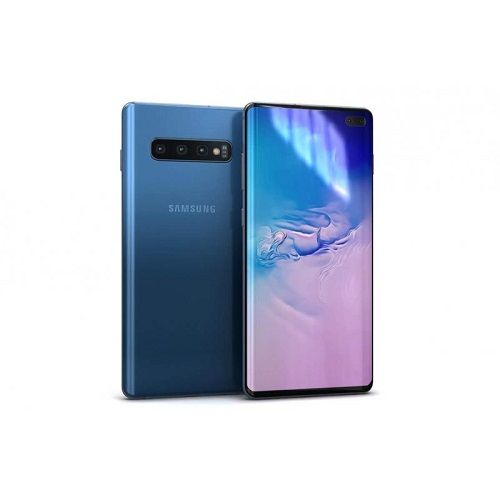 Galaxy S10 Plus (S10+) 6.4-Inch AMOLED (8GB, 128GB ROM) (12MP + 12MP + 16MP)+(10MP+8MP) 4G Smartphone - Blue