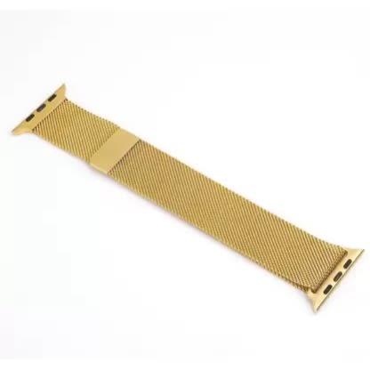 Milanese Strap For iWatch All Series - Gold - 42mm-49mm