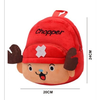 Toddler Chopper Cartoon Plush Kids Bag 1-3 Years