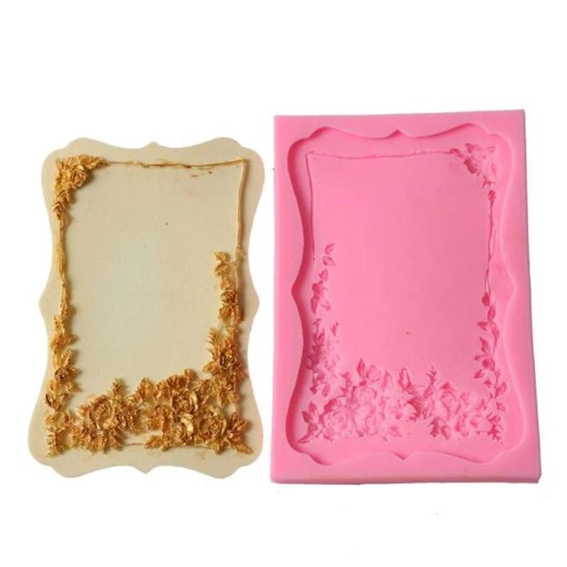 Cake Decorating Tools Vine Leaf Cake Fondant Mold Chocolate Fringe Decor Mould Home Kitchen Baking Tools