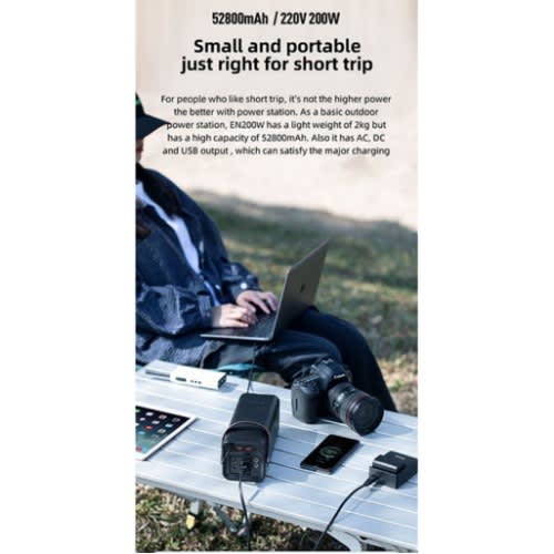 Portable Power Bank - 52800mAh