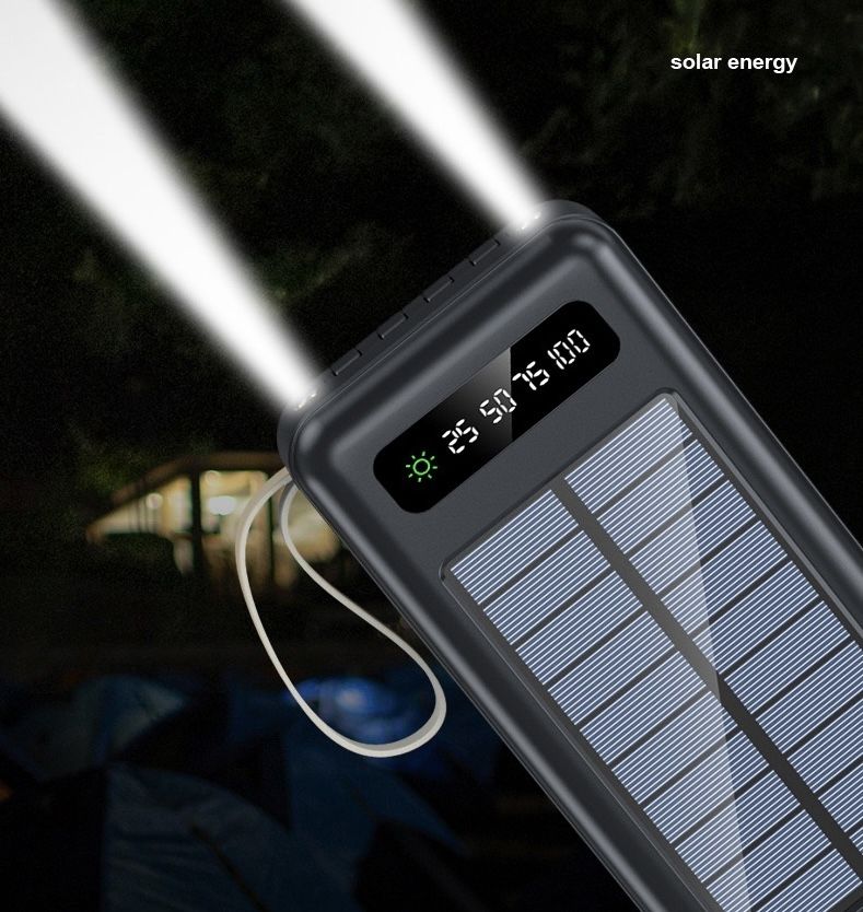 20000MAh Solar Original Power Bank Display Cheap Powerbank
