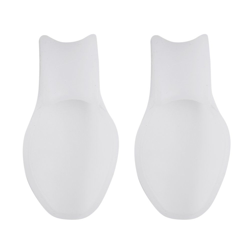 2pcs Silicone Gel Foot Pad Stretch Corrector Alignment Toe Bone Insole