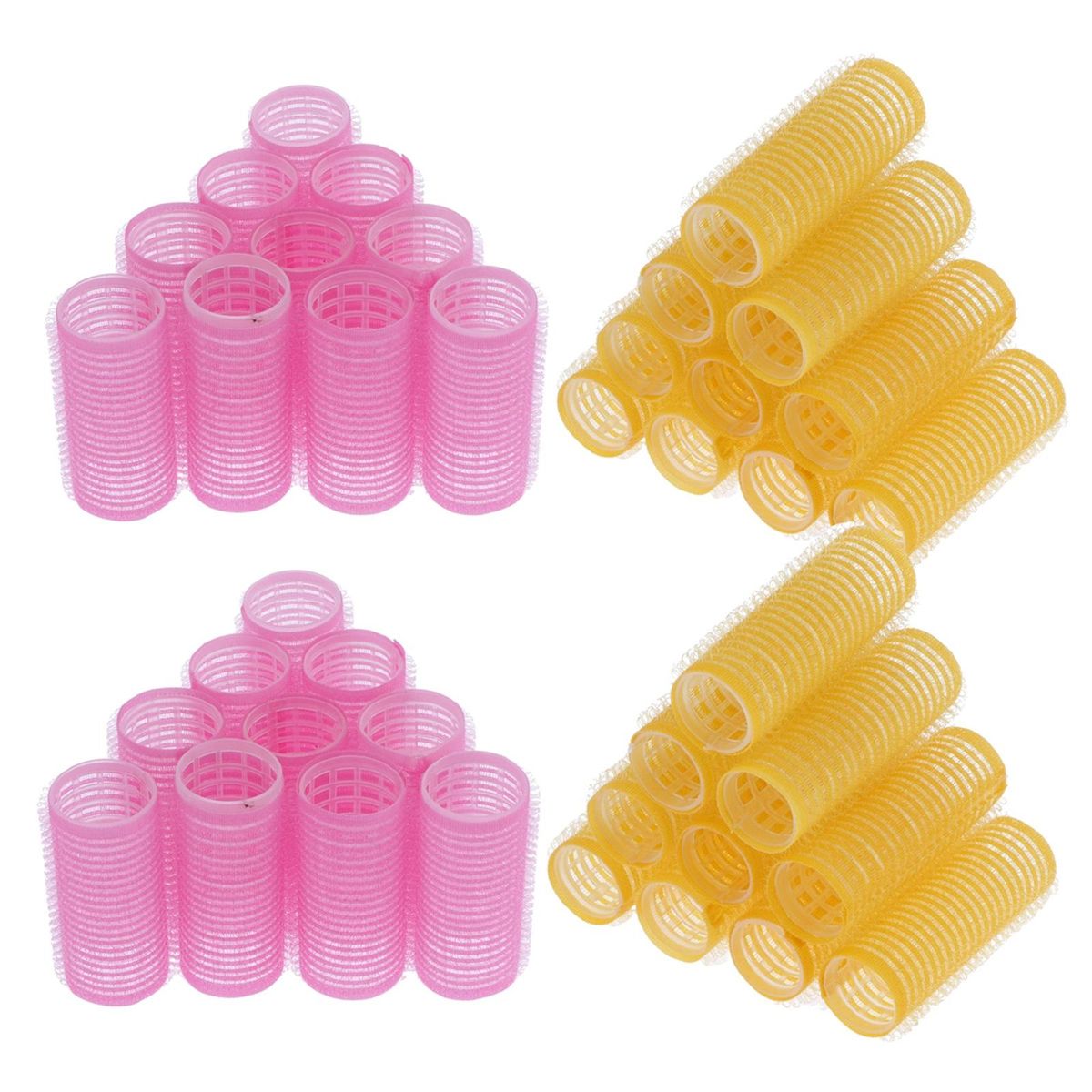 40Pcs Hair Roller Curling Curls Self Grip Hair Rollers For Women Girls