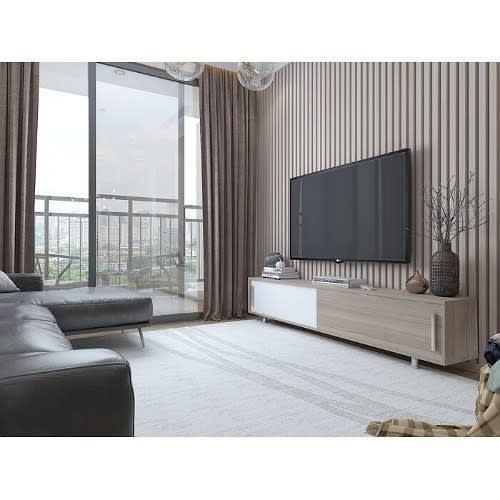 Sadia Tv Stand For Tvs Up To 85"white/cordoba