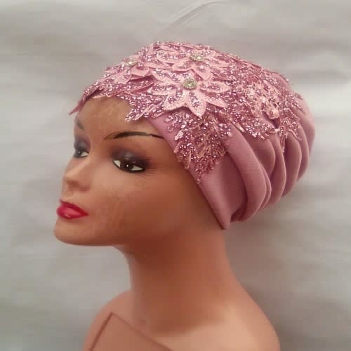 Flowered Turban