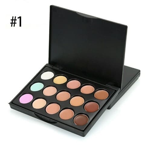 Face Concealer Contouring Makeup Kit - Multi Color