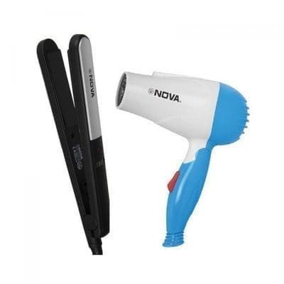 Hair Dryer + Hair Straightener