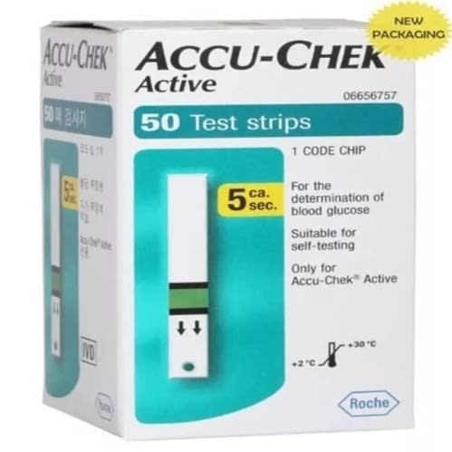 Active Test Strips - 50 Pieces