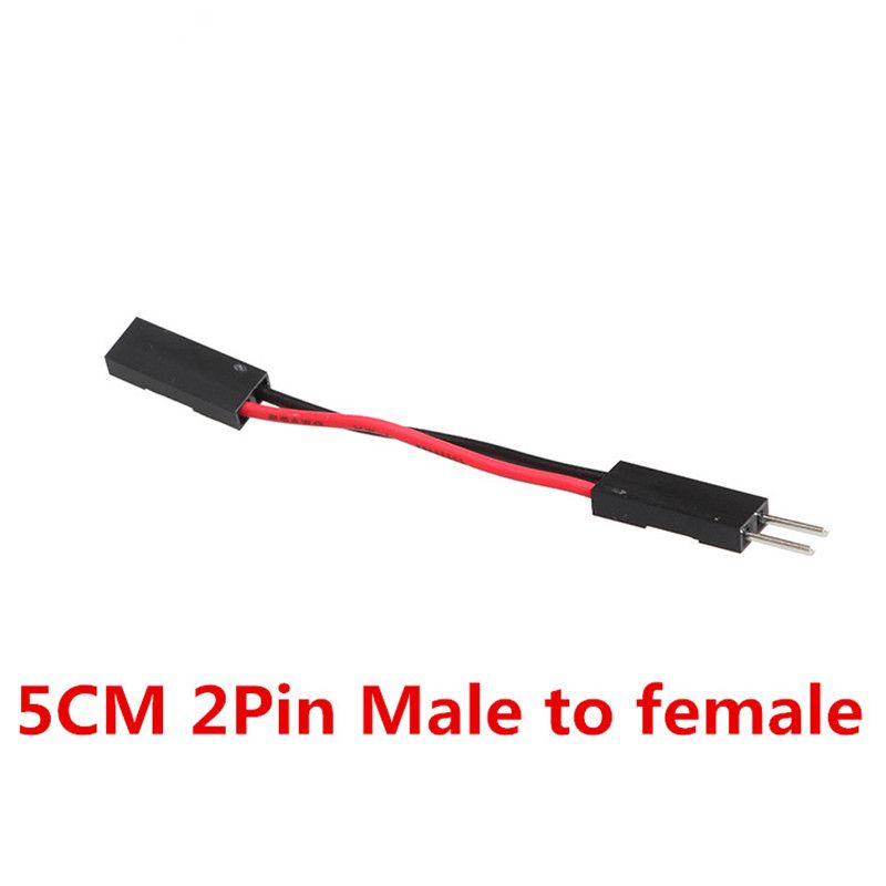 100pcslot DIY Electronic Starter Kits 2pin 5cm Wires Cables