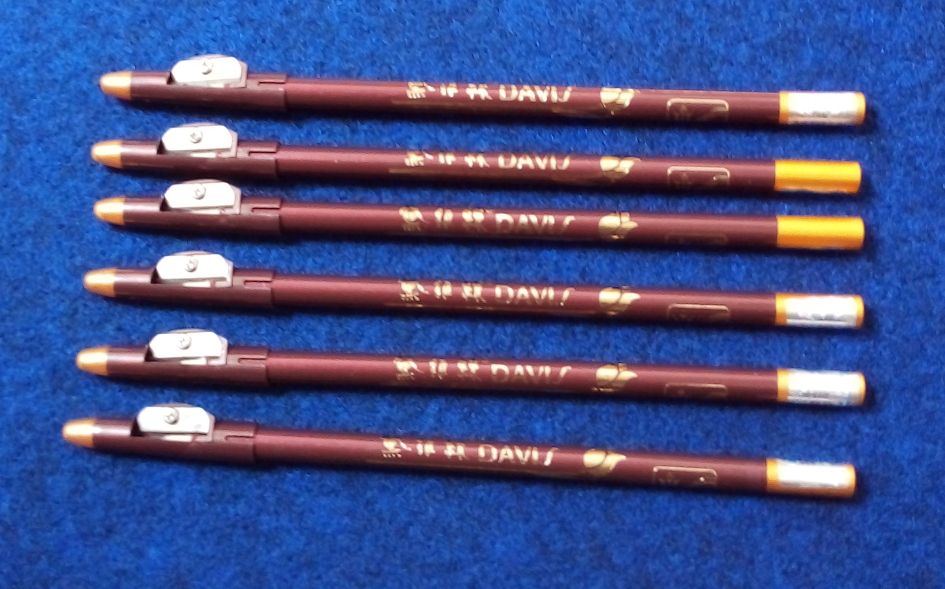 6 PCS 018 EYEBROW AND EYELINER PENCIL BROWN