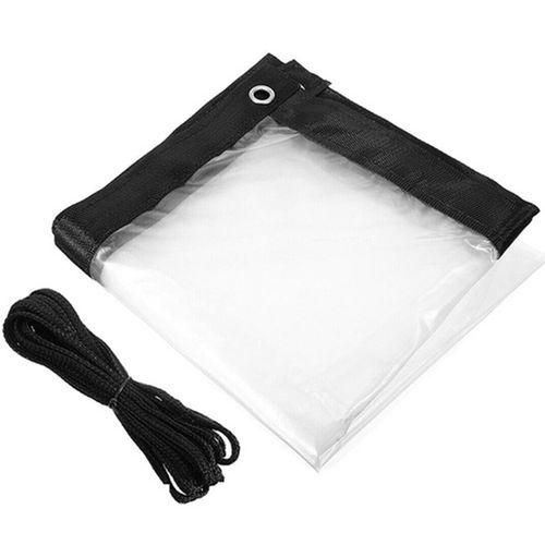 Waterproof Transparent Tarpaulin With Eyelet