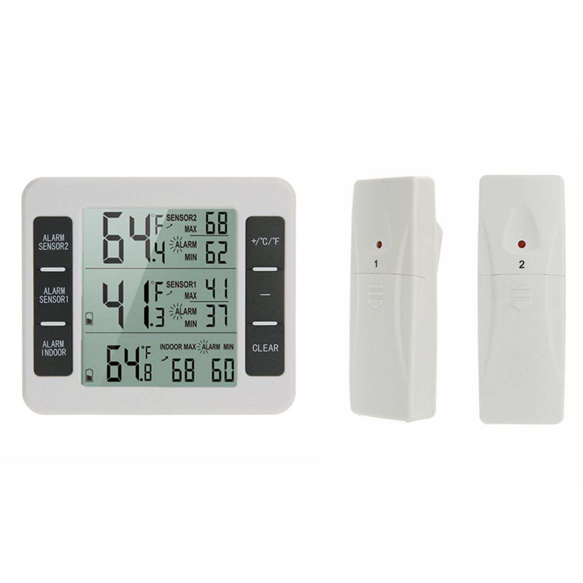 Indoor Outdoor Temperature Meter With Wireless Sensor