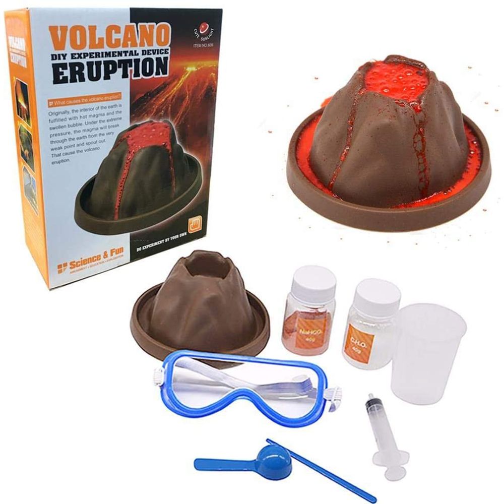 DIY Volcanic Eruption Science Experiment