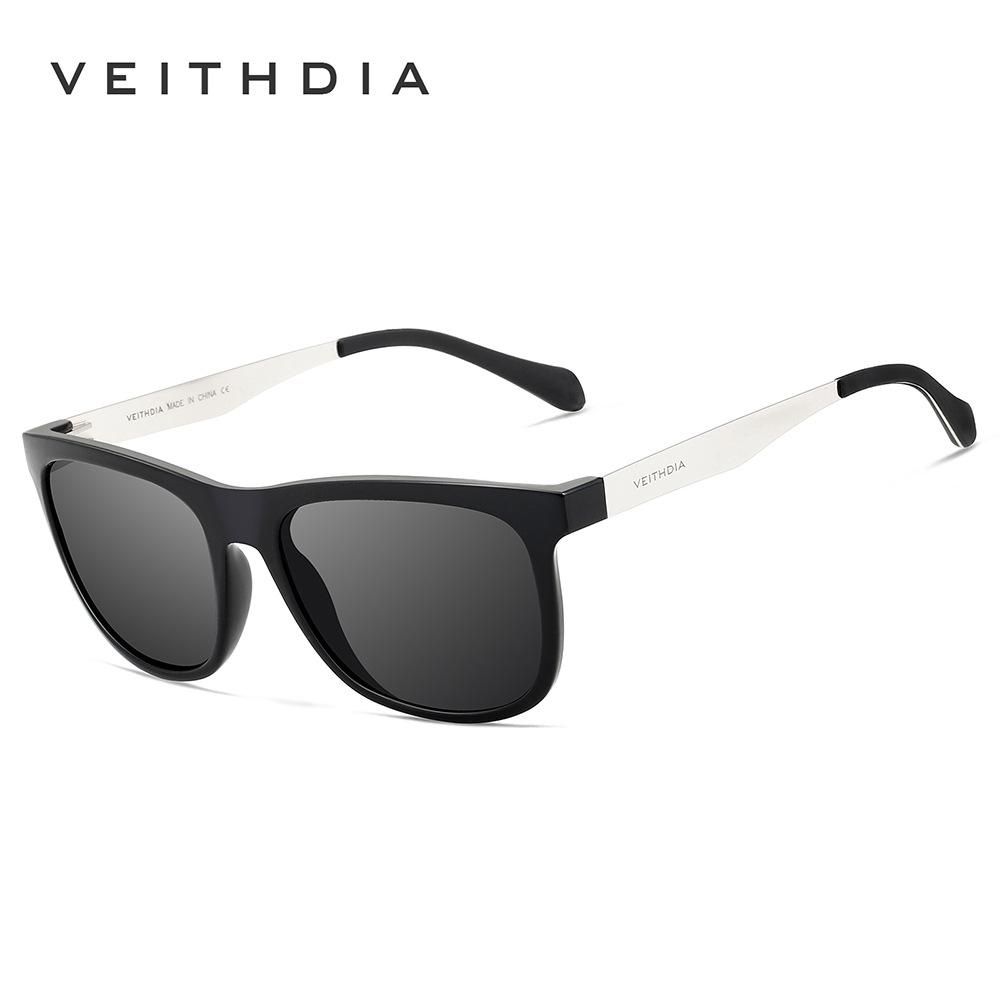 Men's Sunglasses Stainless Steel Square Couple Sunglasses Black