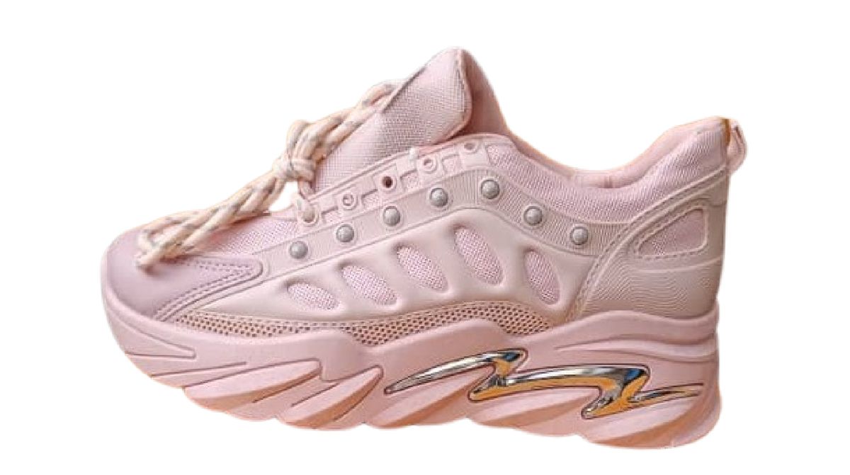 Ladies Casual Sneakers Pink