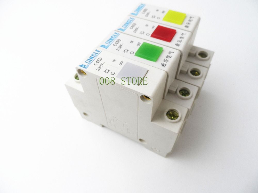 Indicator Breaker C45D Light DZ47 Indicator Green C45D