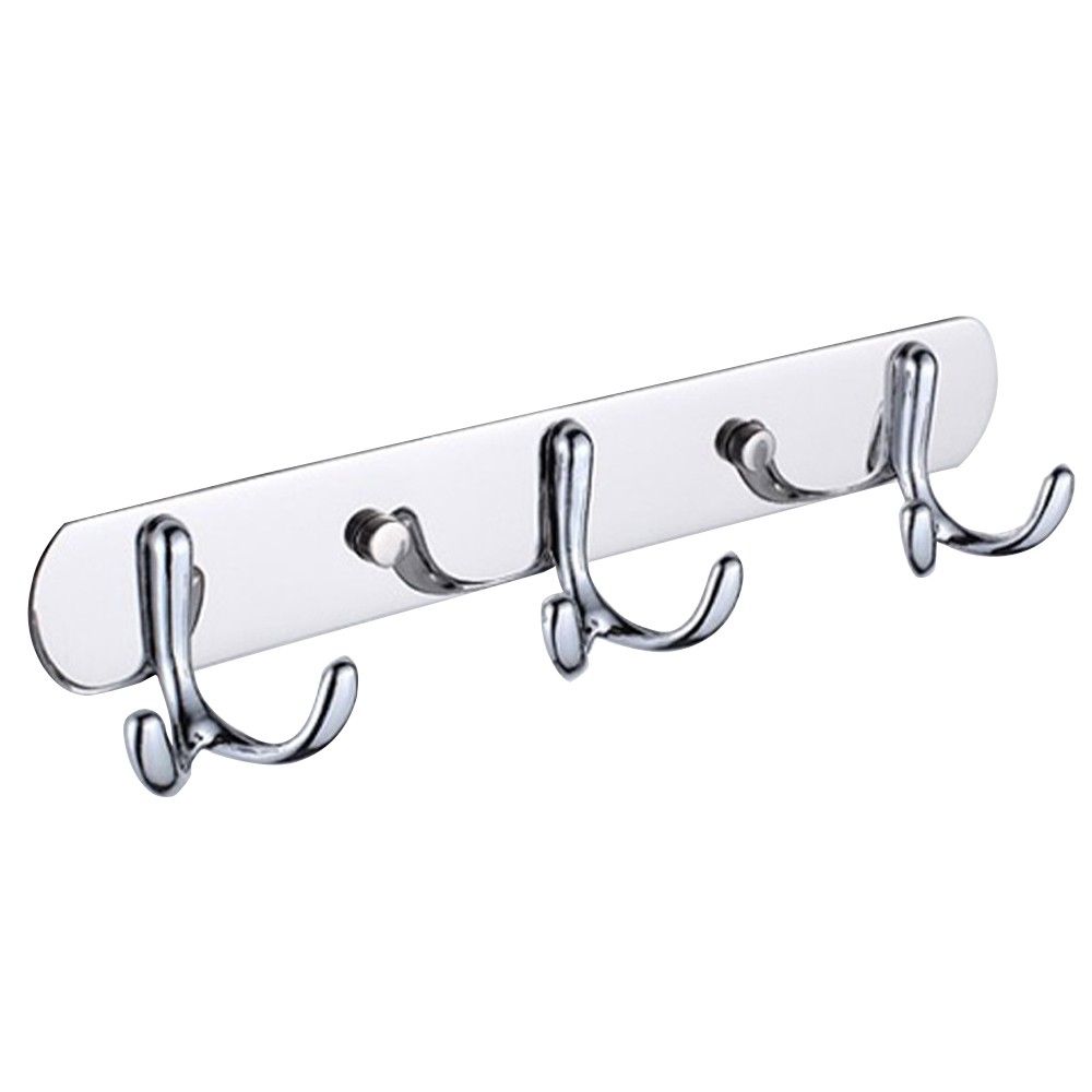 Hook Rack Coat Towel Clothes Hanger Hook Rack Wall Mount