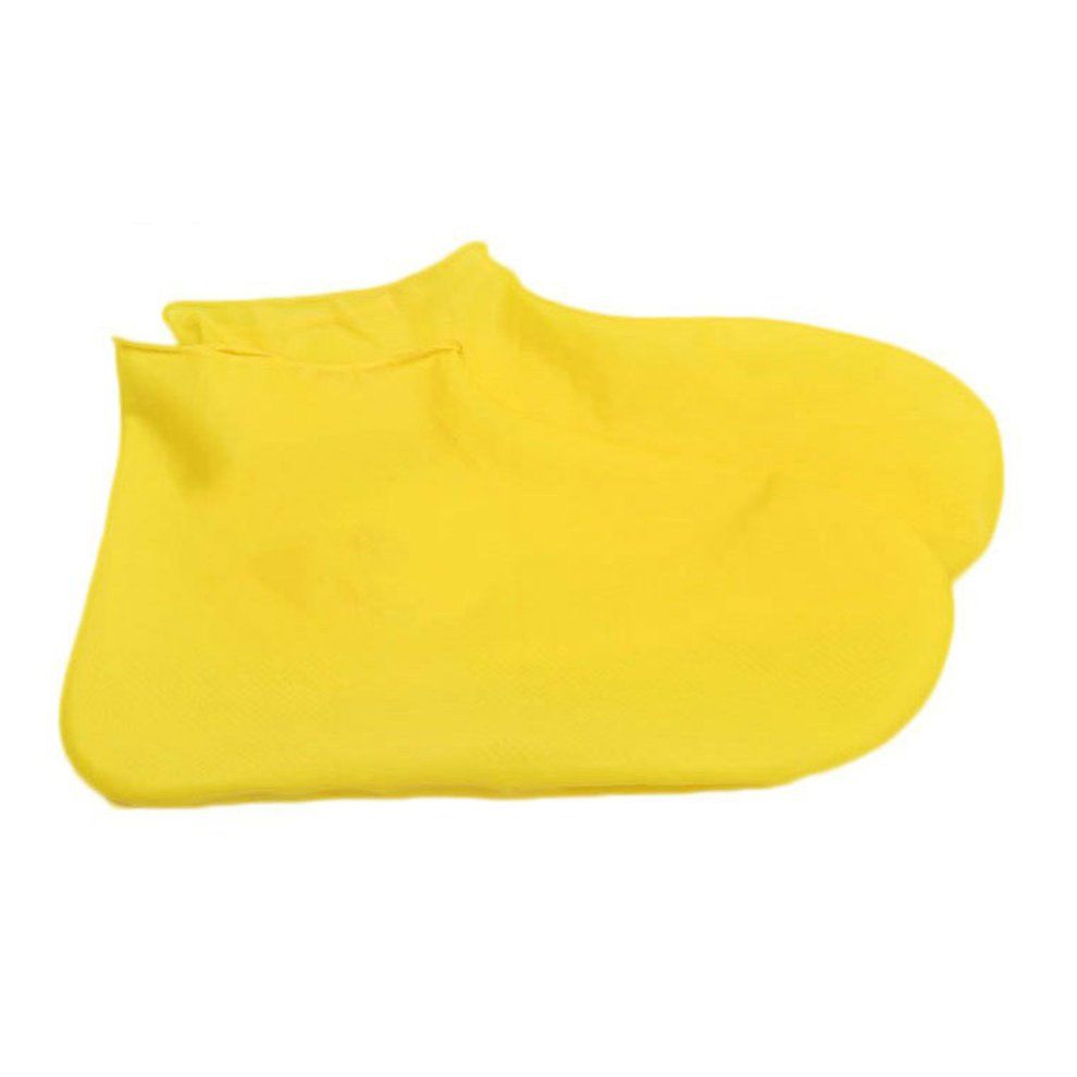 Boots Waterproof Shoe  Over Sili One Material Uni  Shoes Prote Tors Rain Boots For Indoor Outdoor Rainy Days Neutral / Summer-yellow-L