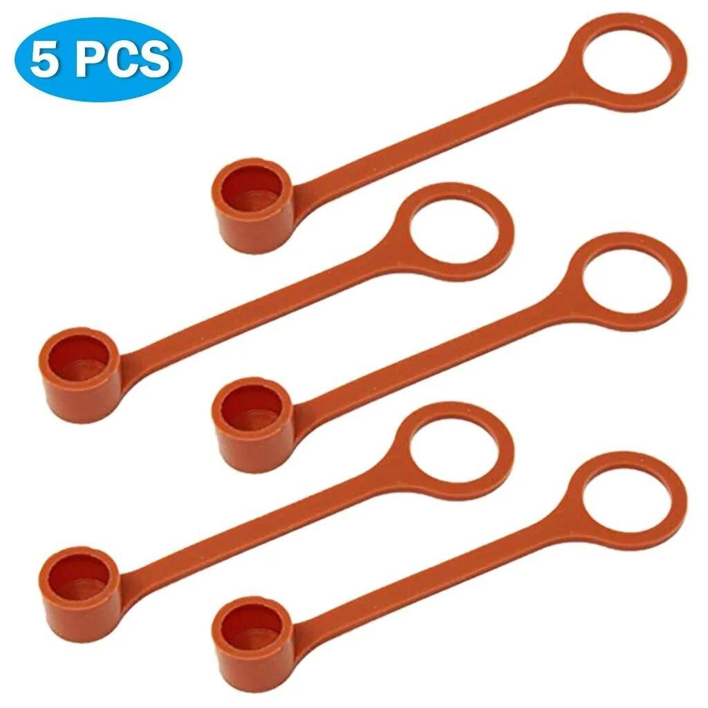 5pcs Blow Rubber Off Caps For Ansul R102 And Hood Systems Silicone Protective Cap Home Improvement Tools Garden Home