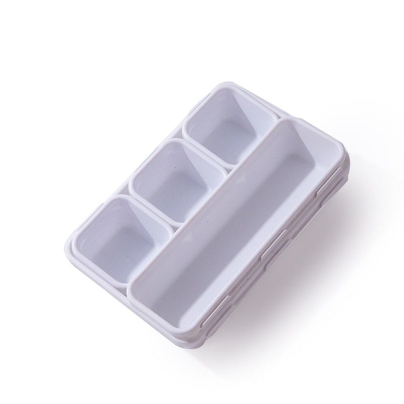 8PCS Interlocking Bin Packs Eco-friendly Desktop Drawer