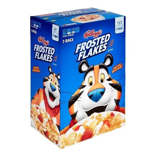 Kellogg's Frosted Flakes - 2-in-1 Pack - 125g