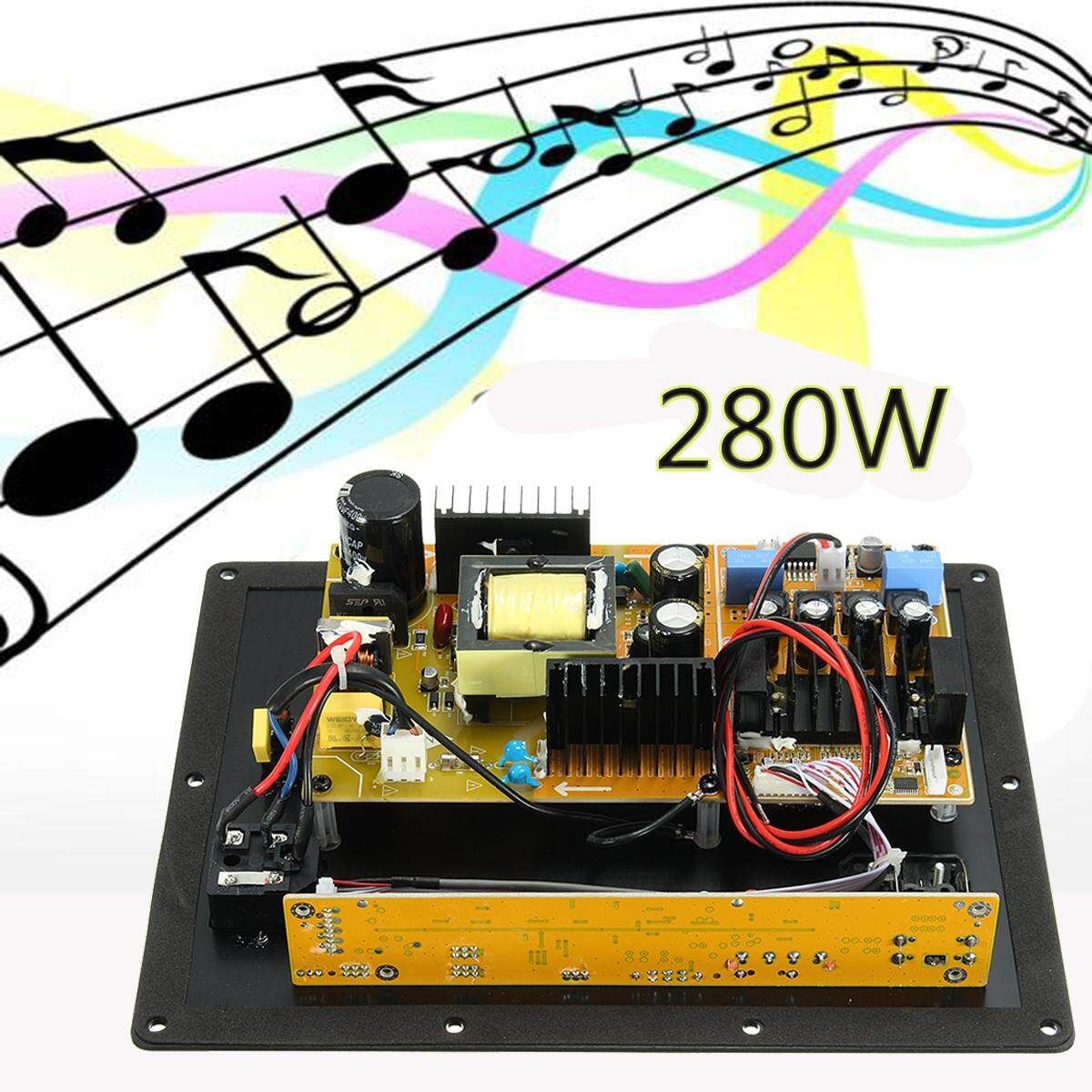 280W TAS5630B Digital Subwoofer Amplifier 100-240VAC Aluminum Panel