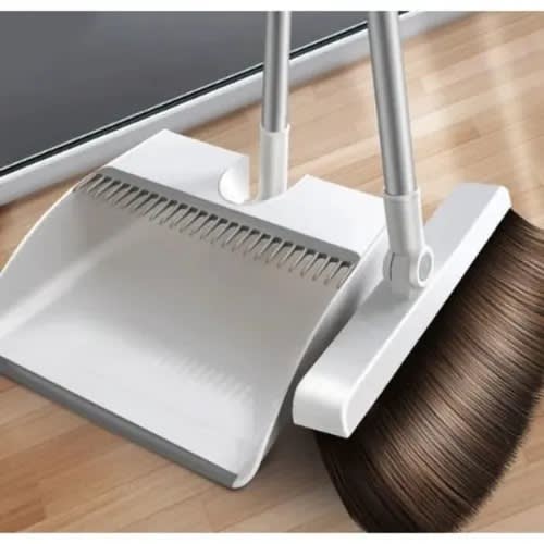 Broom And Dustpan - Long Handle Set
