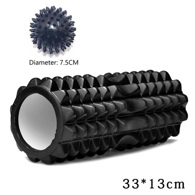 Yufanxin Foam Roller Massage Column Equipment PaB_Black
