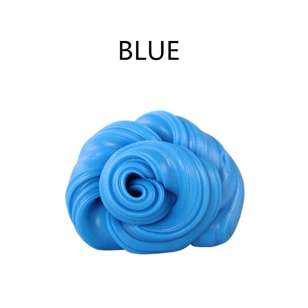60g Magic Plasticine Candy Butter Mud Slime Playdough Reduce Toys+Tool Blue Blue