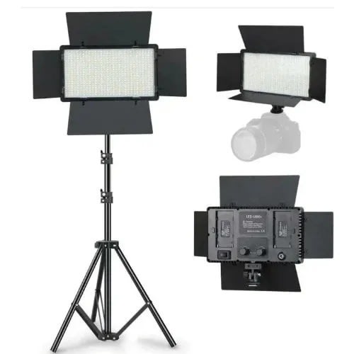 600 Led Studio Rechargeable Light With Battery