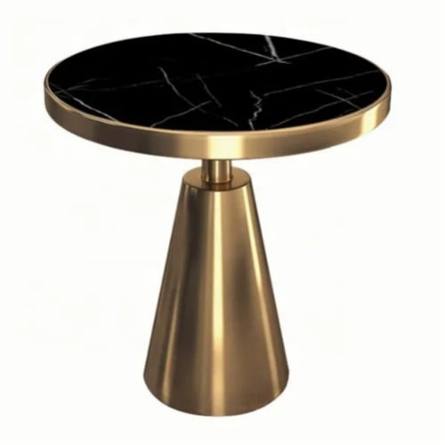 Modern Coffee Table - Gold & Black