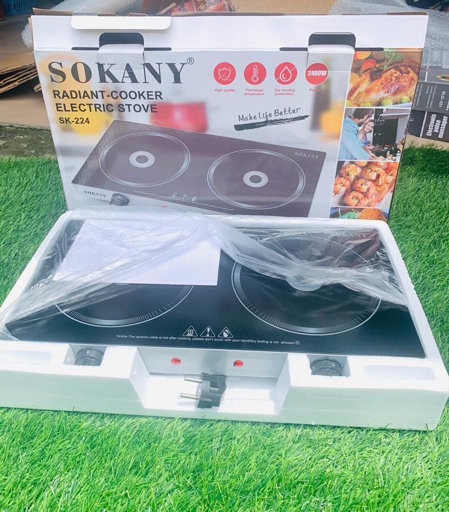 SOKANNY DOUBLE INDUCTION COOKER.
