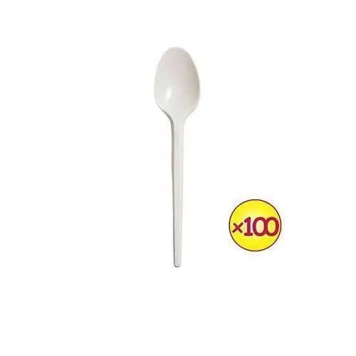 Plastic Disposable Spoon -100 Pieces