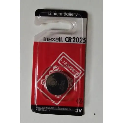 Maxell Cr2025 Lithium Coin Cell 3volts Battery