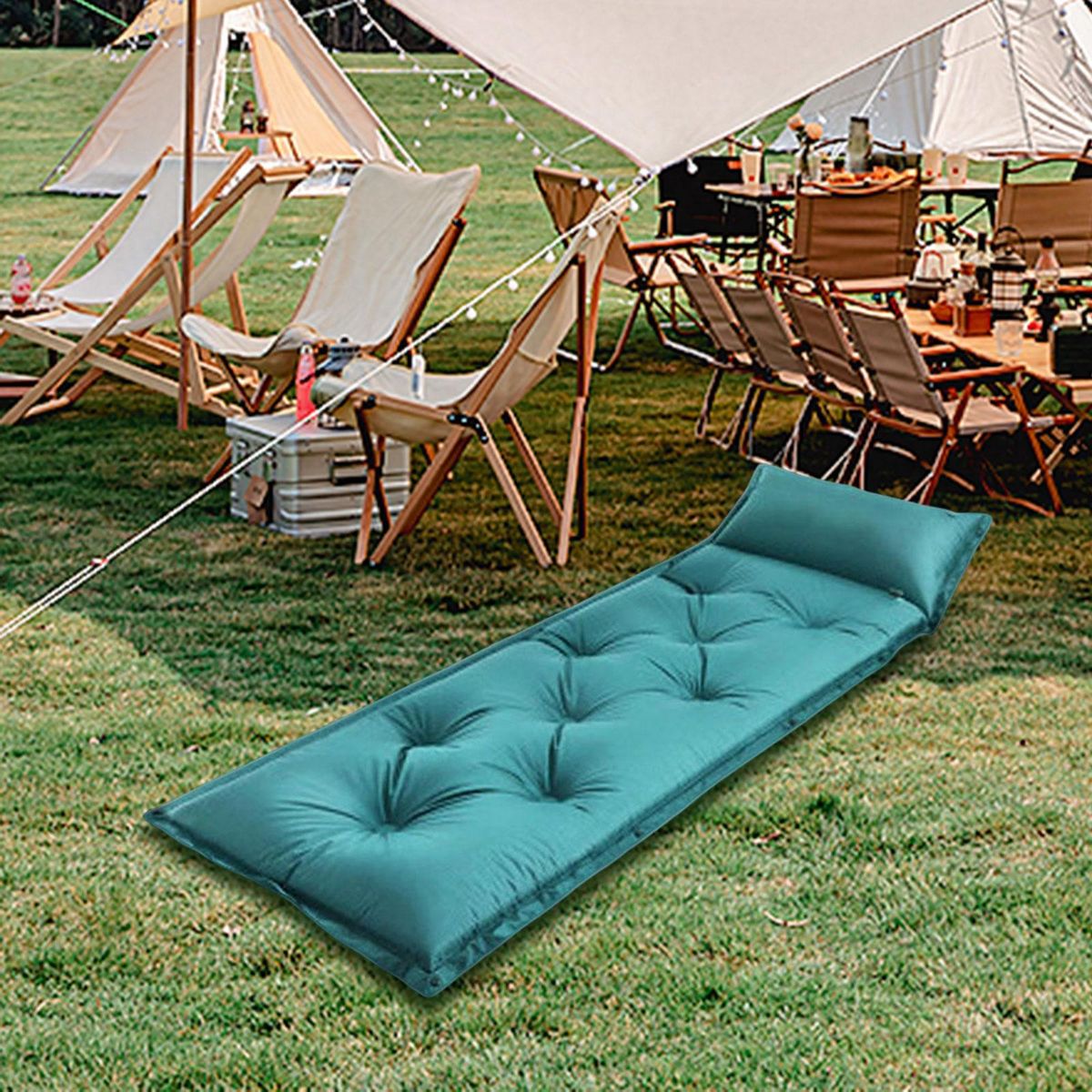 Camping Sleeping Pad Lightweight Folding Wear Resistant .5CM