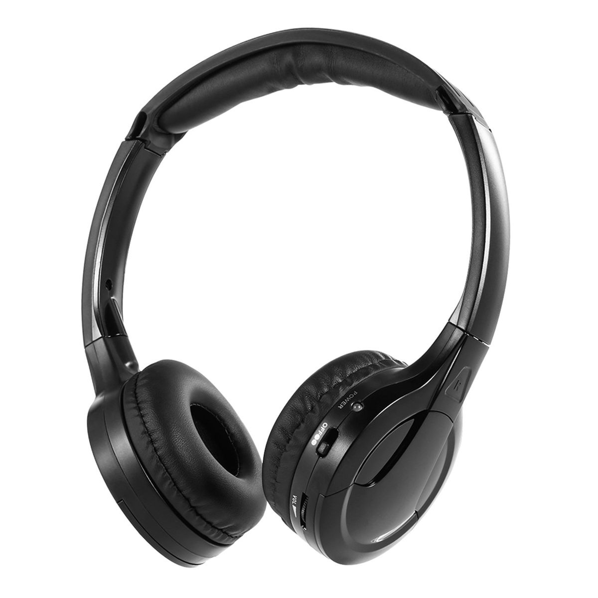 IR Infrared Wireless Car Headphones Stereo Headset Wired