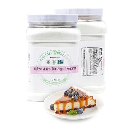Non-GMO Allulose 3Lb Jar - Natural Rare Sugar Sweetener
