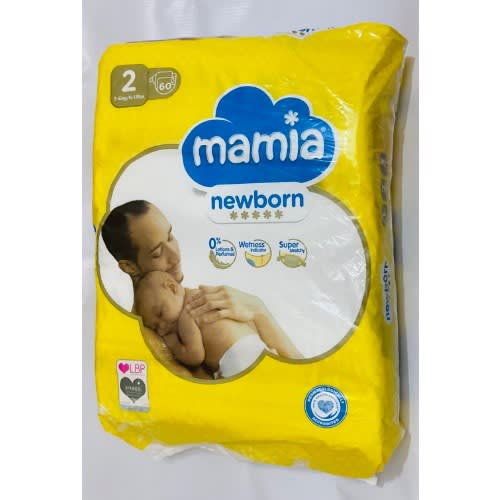 Newborn Size2 Nappy 3-6kg(6-13lbs) 60pcs