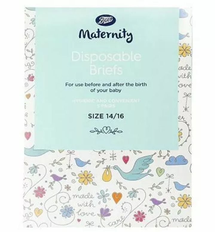 Disposable Maternity Pants Pregnancy Hospital Essentials Bag Underwear