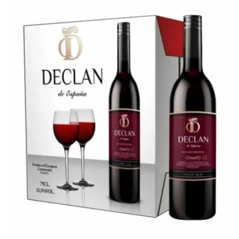 Declan Red Wine -75cl X 6 Bottles 11.5%acl