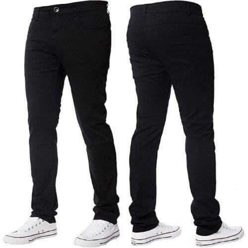 Men's Chinos Trouser  - Black