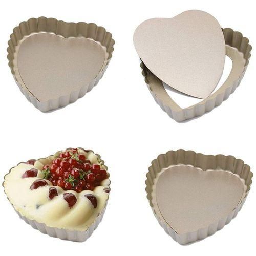 6 Pcs/Set Non-Stick Pie Pizza Pan Molds Cake