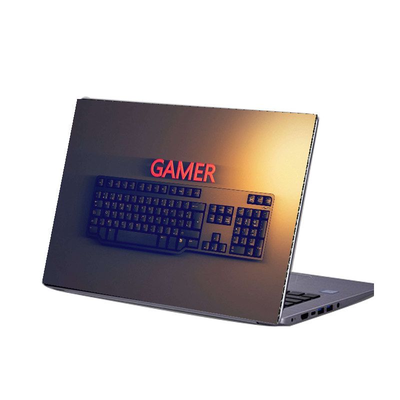 Laptop Decal Vinyl Sticker - Gamer Design  11"- 15.6"