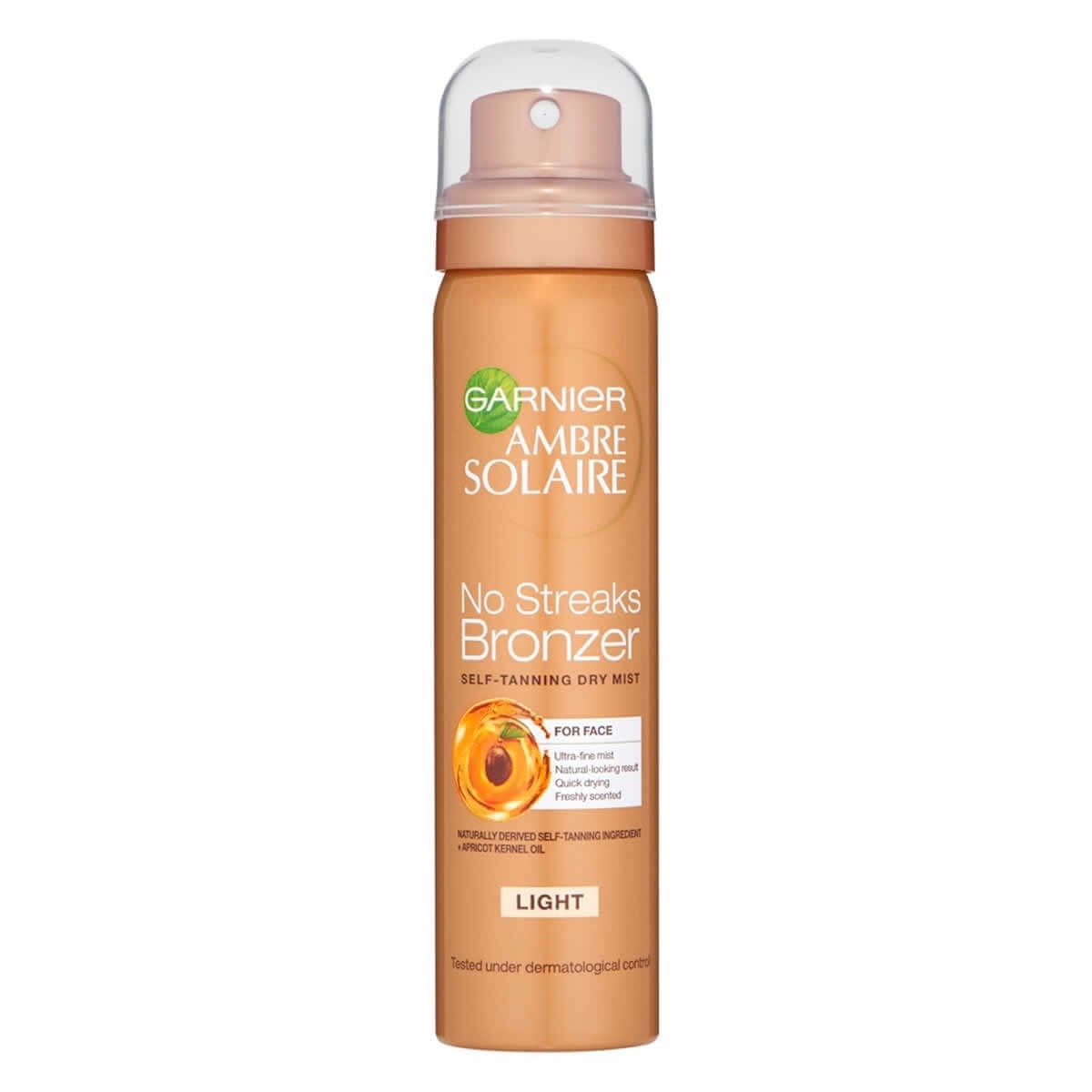 Ambre Solaire No Streaks Bronzer For Face Light