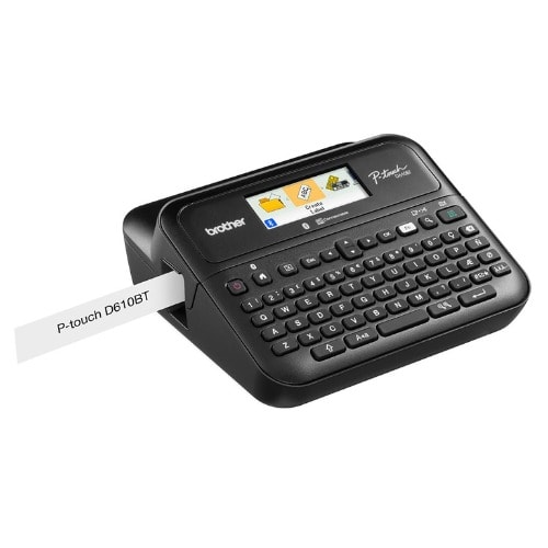 P-touch D610bt Desktop Bluetooth And Pc Connectable Label  Printer